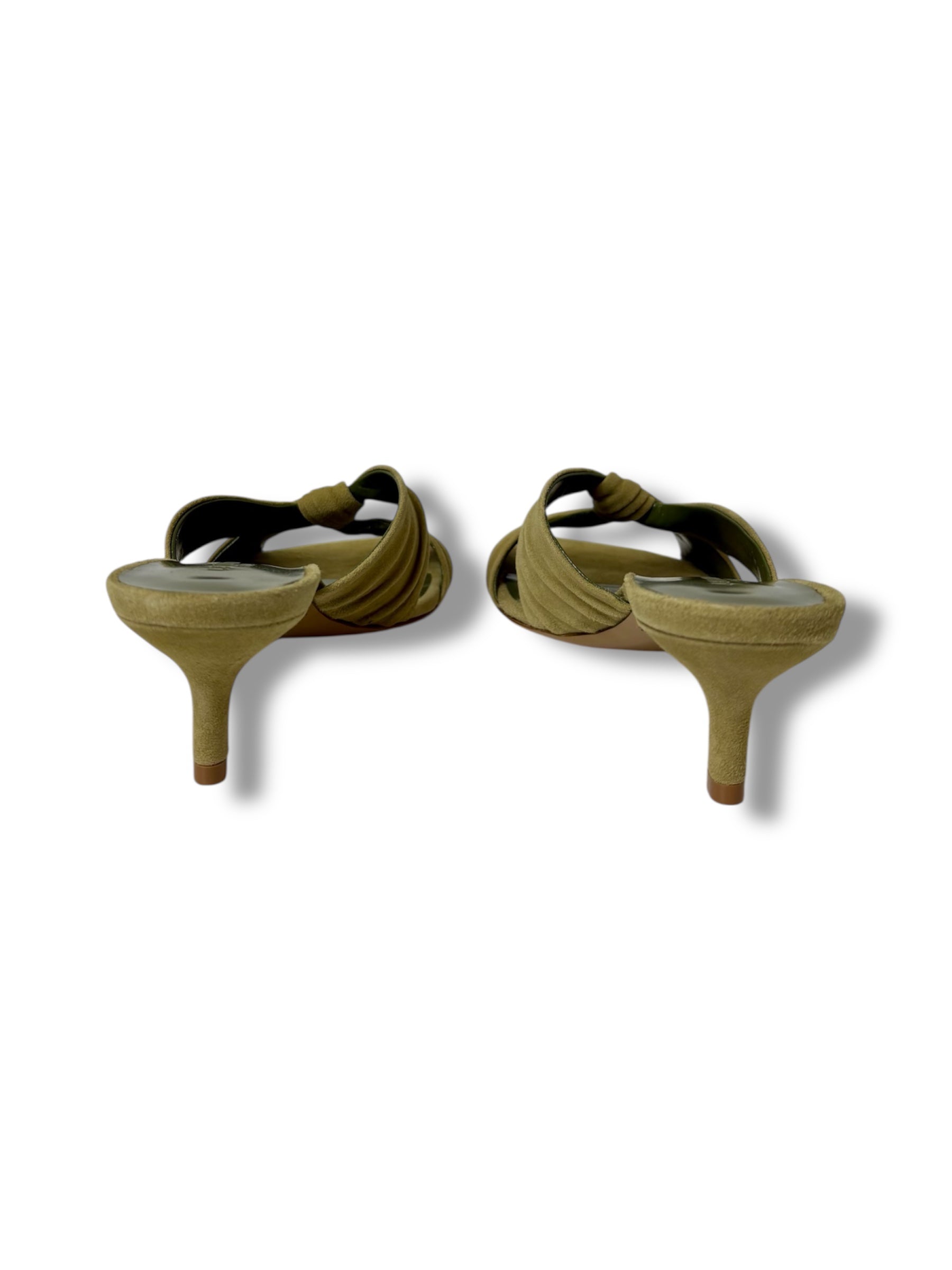 2026 Le Monde Béryl Antonia Suede Kitten Heel - Size 37.5 - Brand New