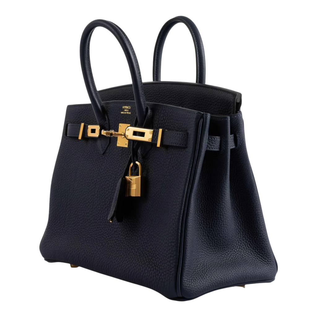 Hermès Birkin 25 in Togo Bleu Nuit