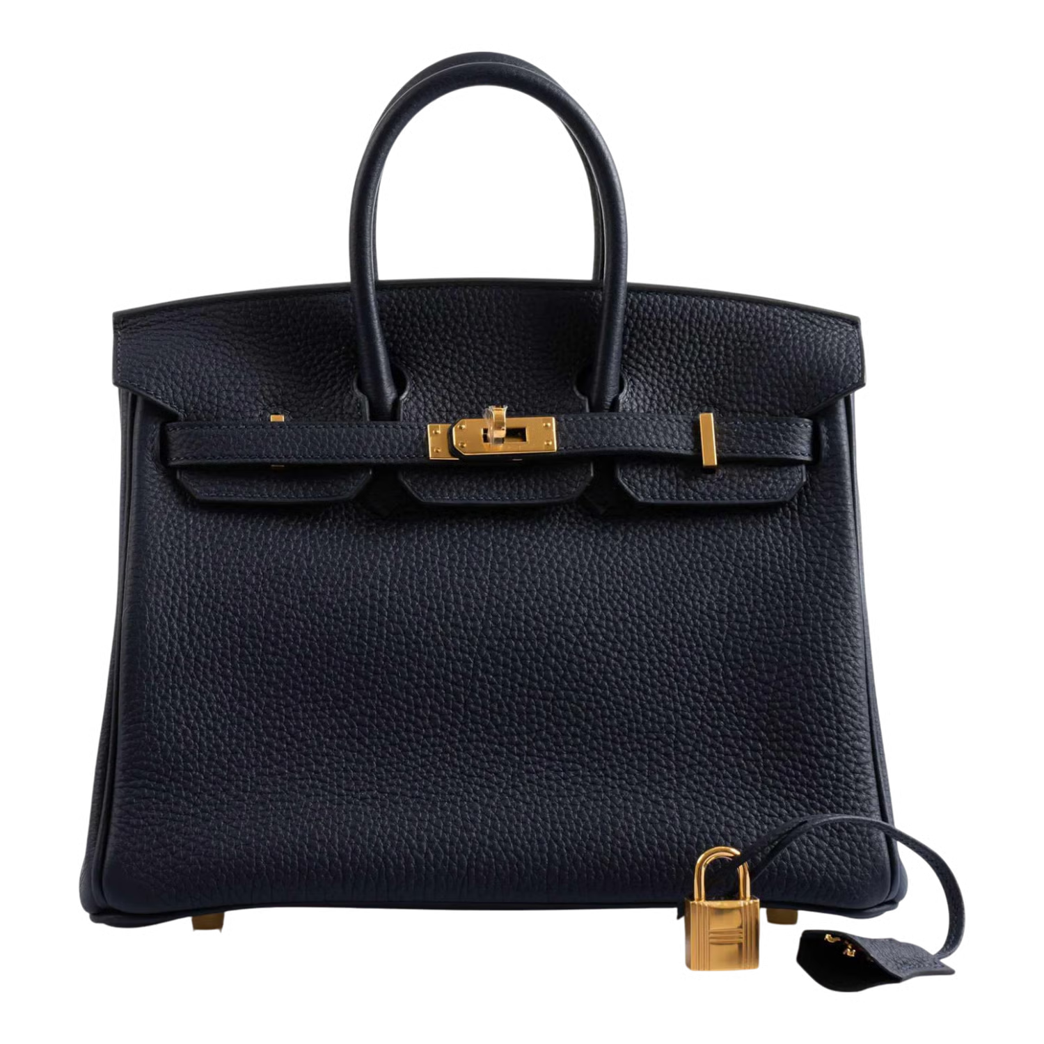 Hermès Birkin 25 in Togo Bleu Nuit