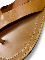 The Row Ginza Leather Platform Flip Flops - Size 41 - Excellent Condition