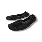 Le Monde Béryl Crystal 'Mica' Flats - Size 38 - Very Good Condition