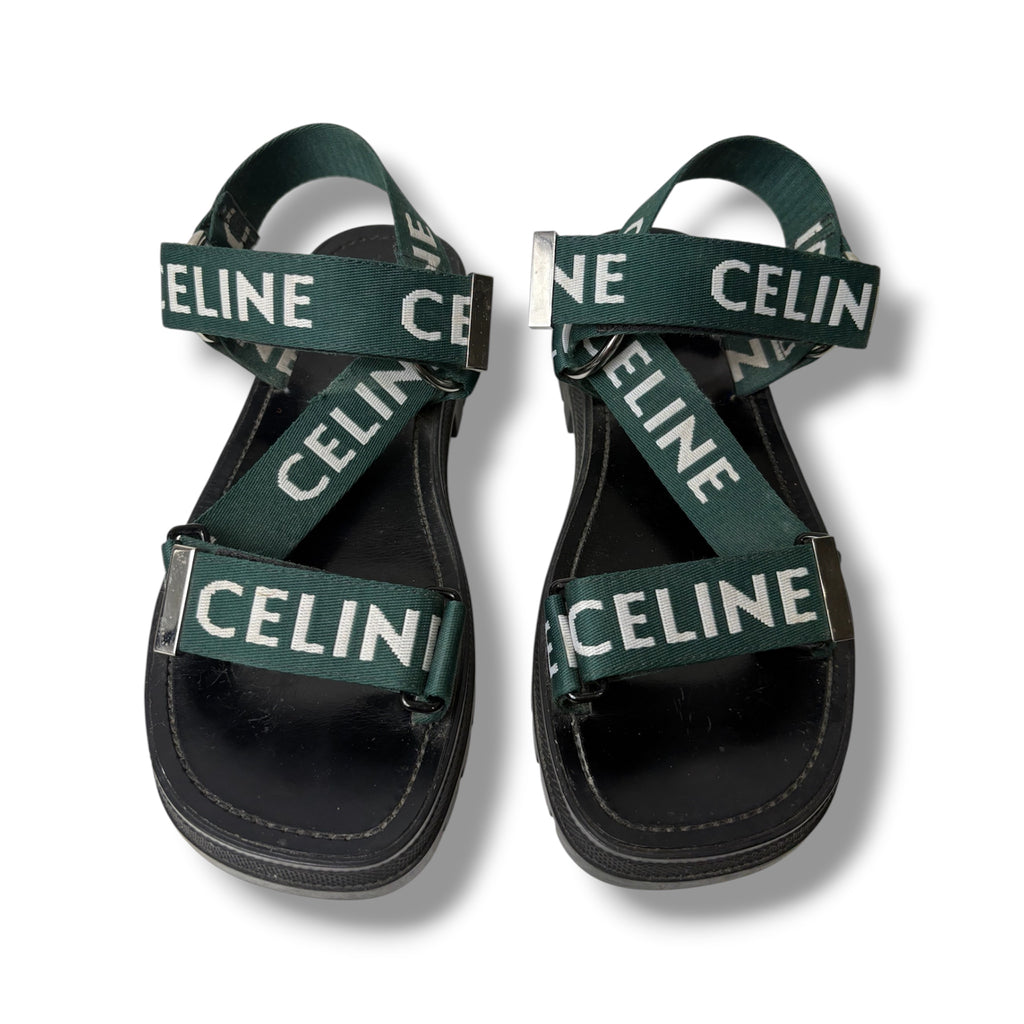 2022 Celine 'Leo' Sandals - Size 39 - Very Good Condition