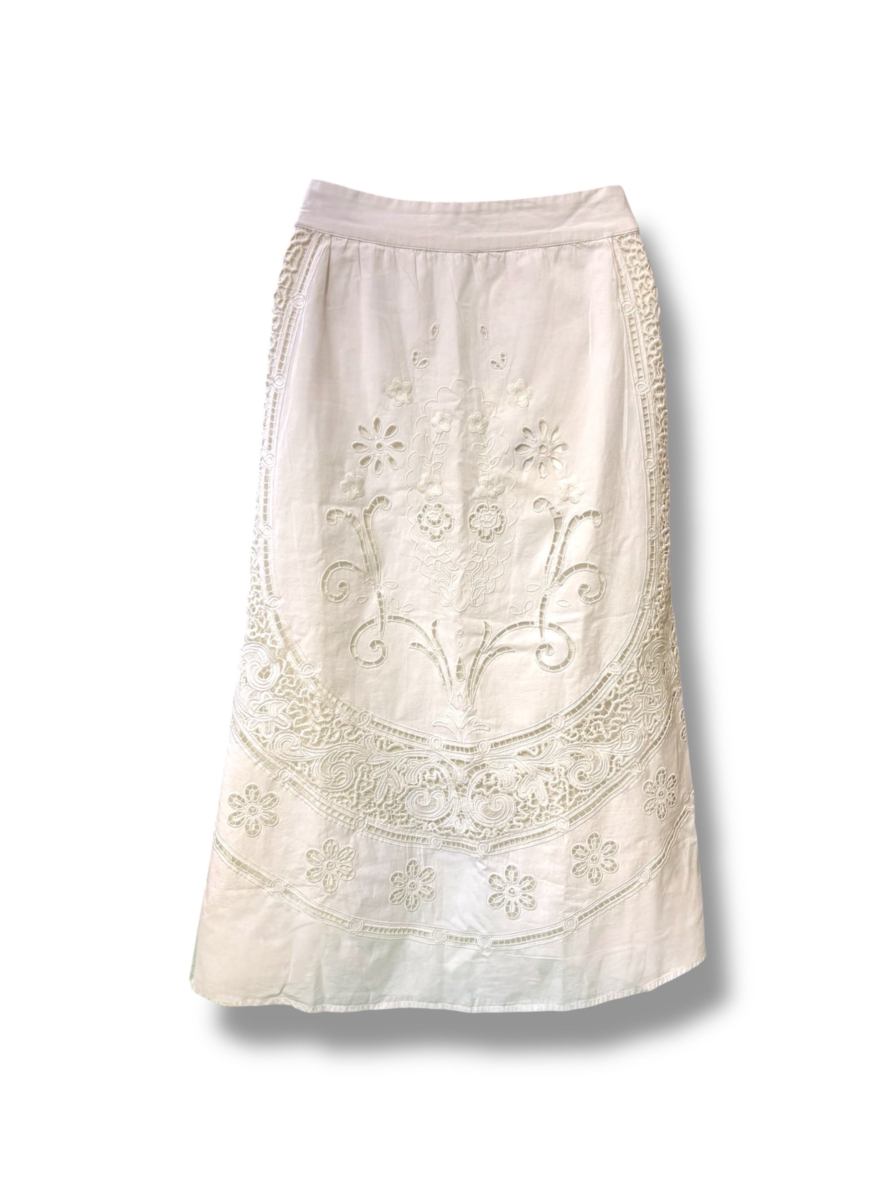 2026 Sezane x Sea NY 'Solya' Midi Skirt - Size 34 - Brand New With Tags