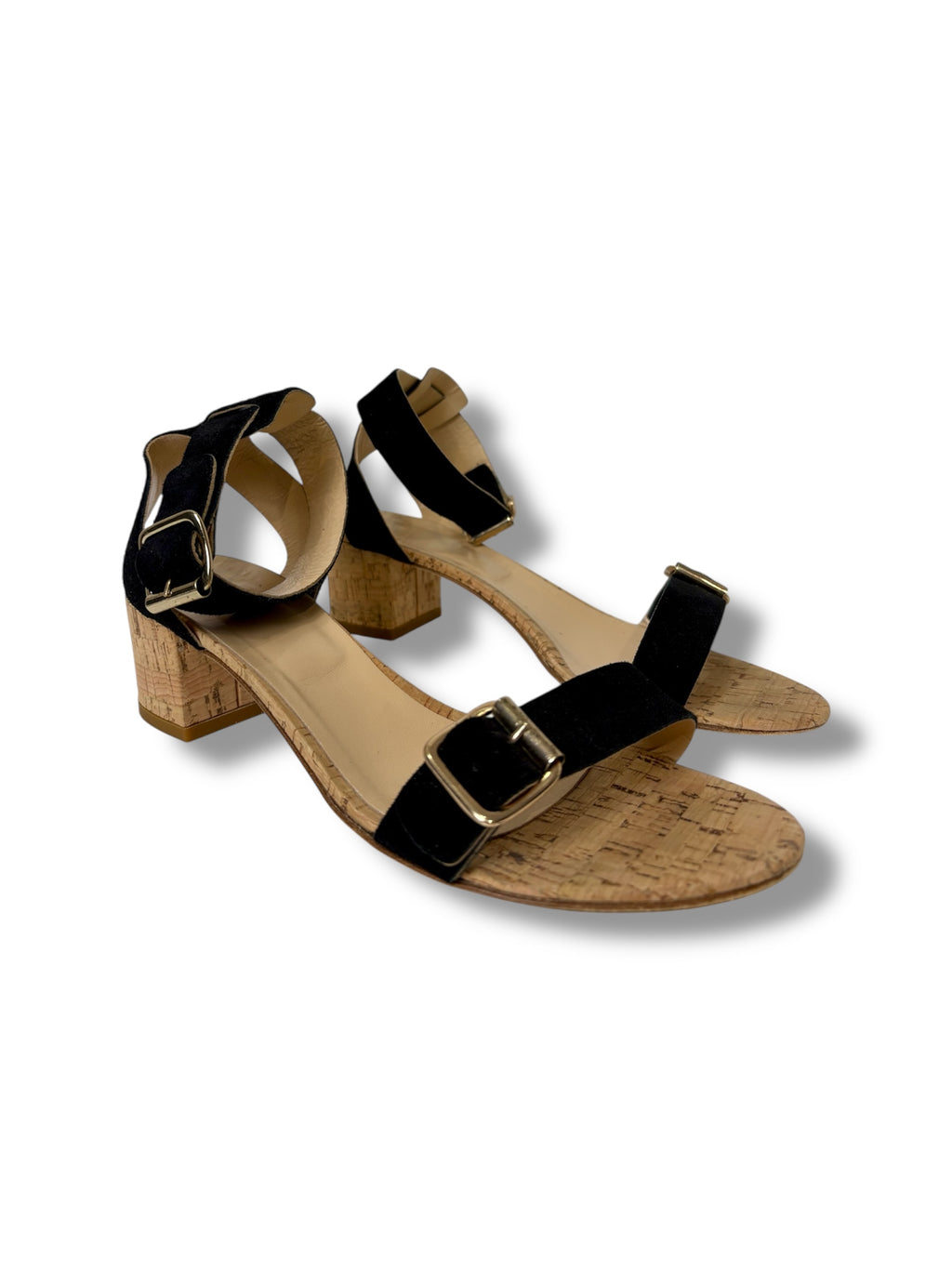ATP Atelier 'Carmen' Cork & Suede Sandal - Size 39 - Excellent Condition