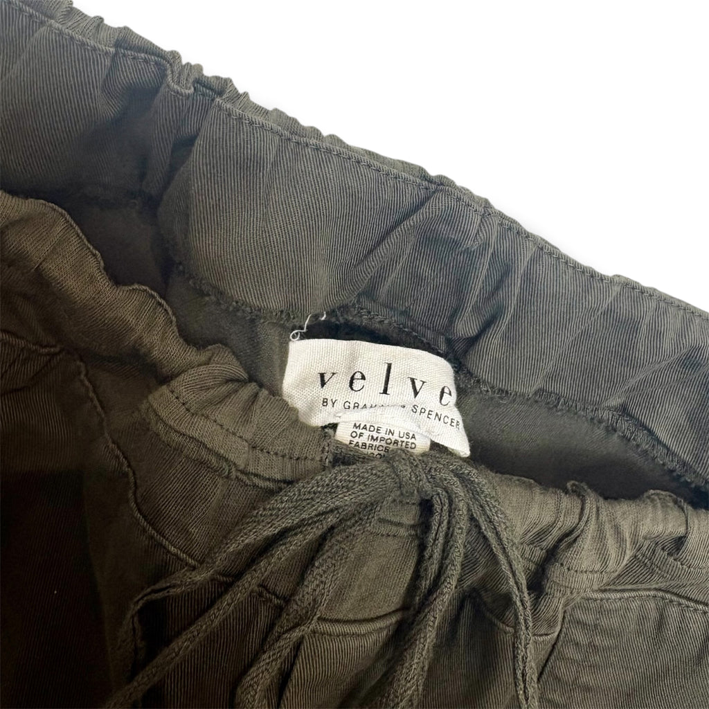 Velvet Drawstring Shorts - Size L - Never Worn