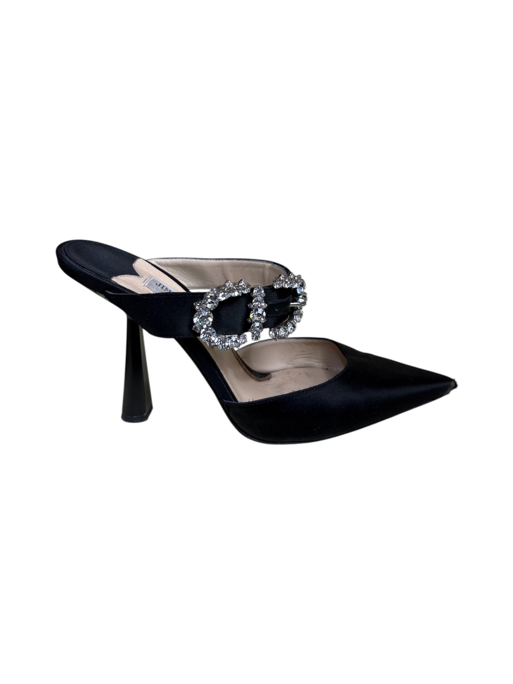 Jimmy Choo Satin Mules - Size 41 - Good Condition