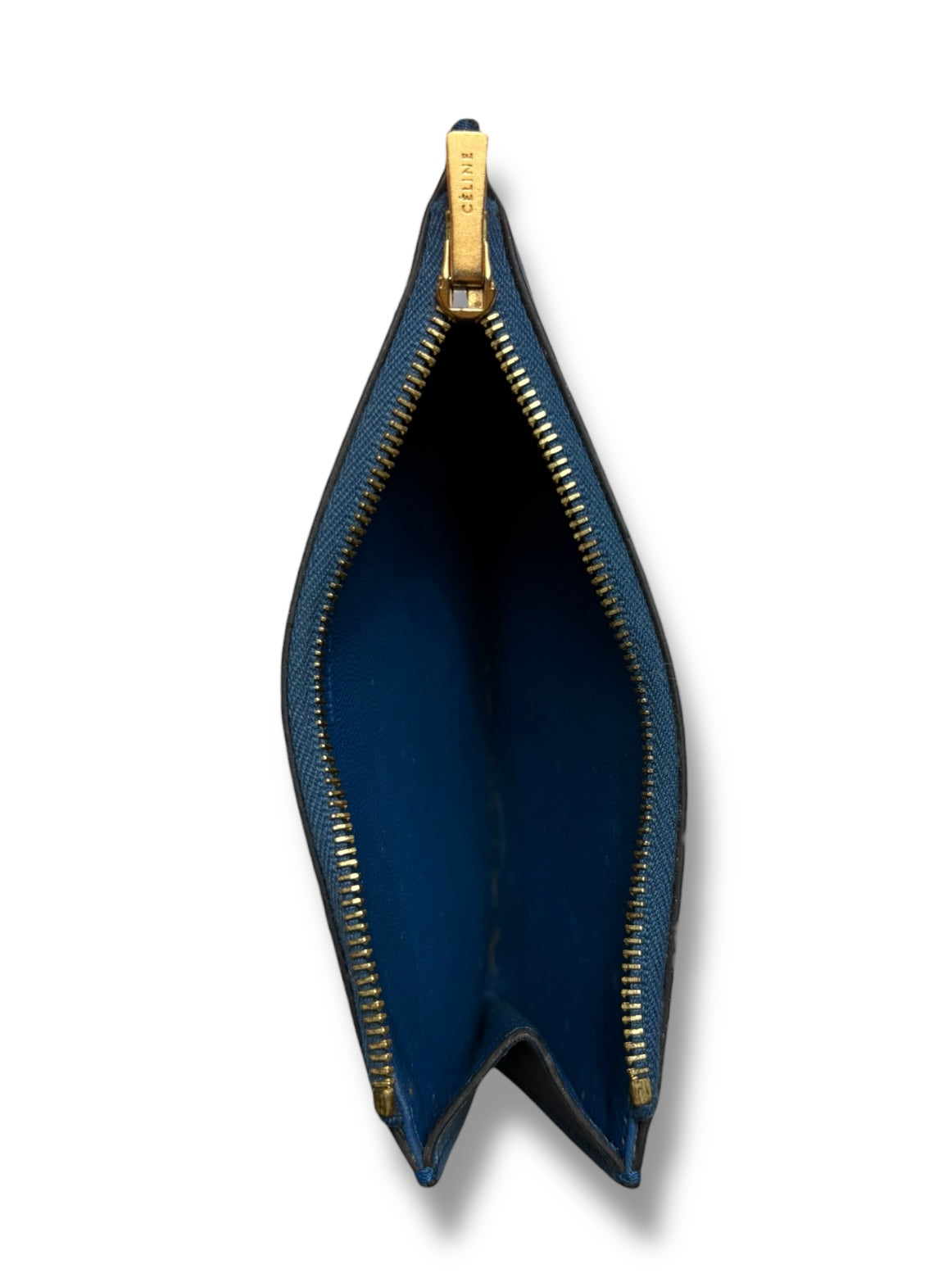 Céline Ring Multifunction Leather Clutch