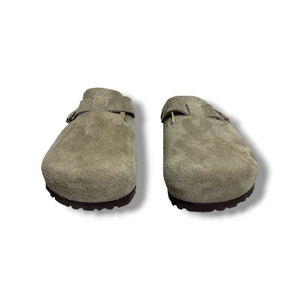 Birkenstock Suede Boston Mule - Size 39 - Excellent Condition