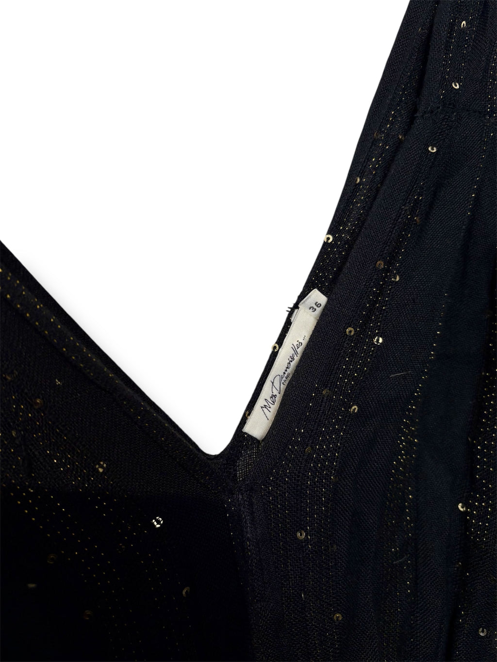 Mes Demoiselles 'Nokomis' Black Maxi Dress - Size 36 - Very Good Condition