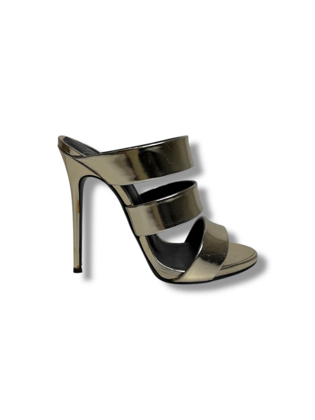 Giuseppe Zanotti Andrea Three Strap Sandal - Size 37 - Excellent Condition