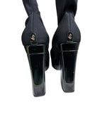 Jimmy Choo Knitted Sock Boots - Size 41