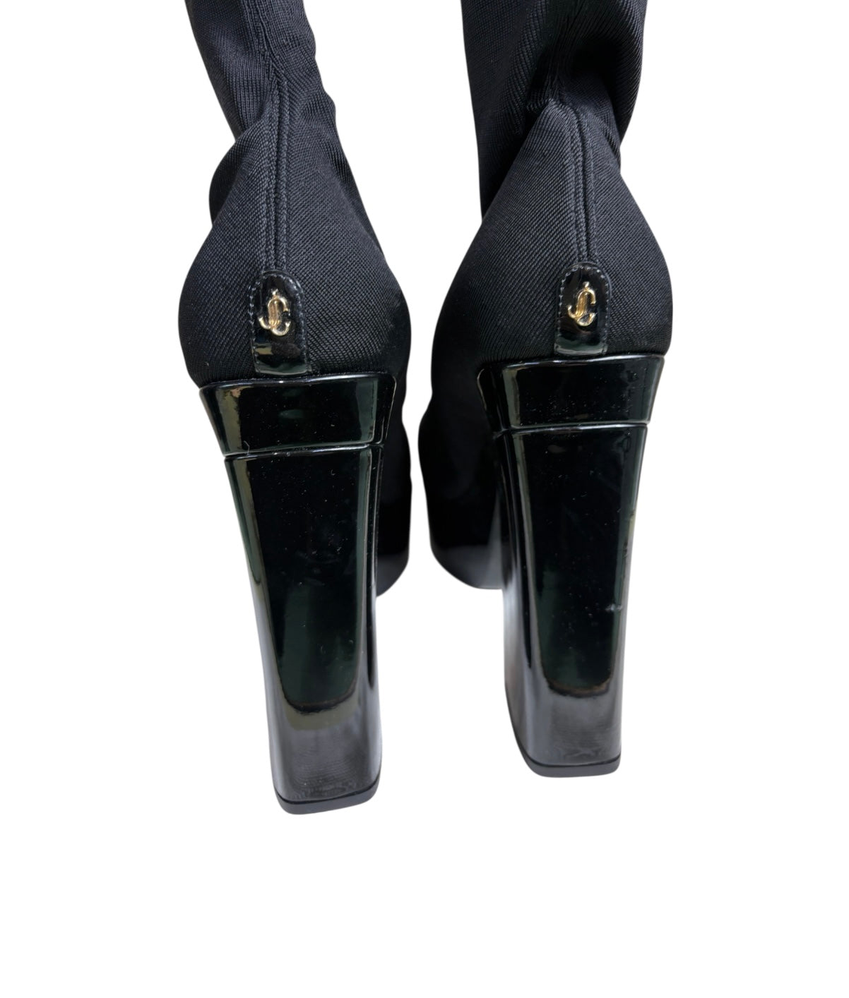 Jimmy Choo Knitted Sock Boots - Size 41