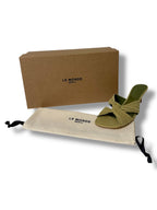 2026 Le Monde Béryl Antonia Suede Kitten Heel - Size 37.5 - Brand New