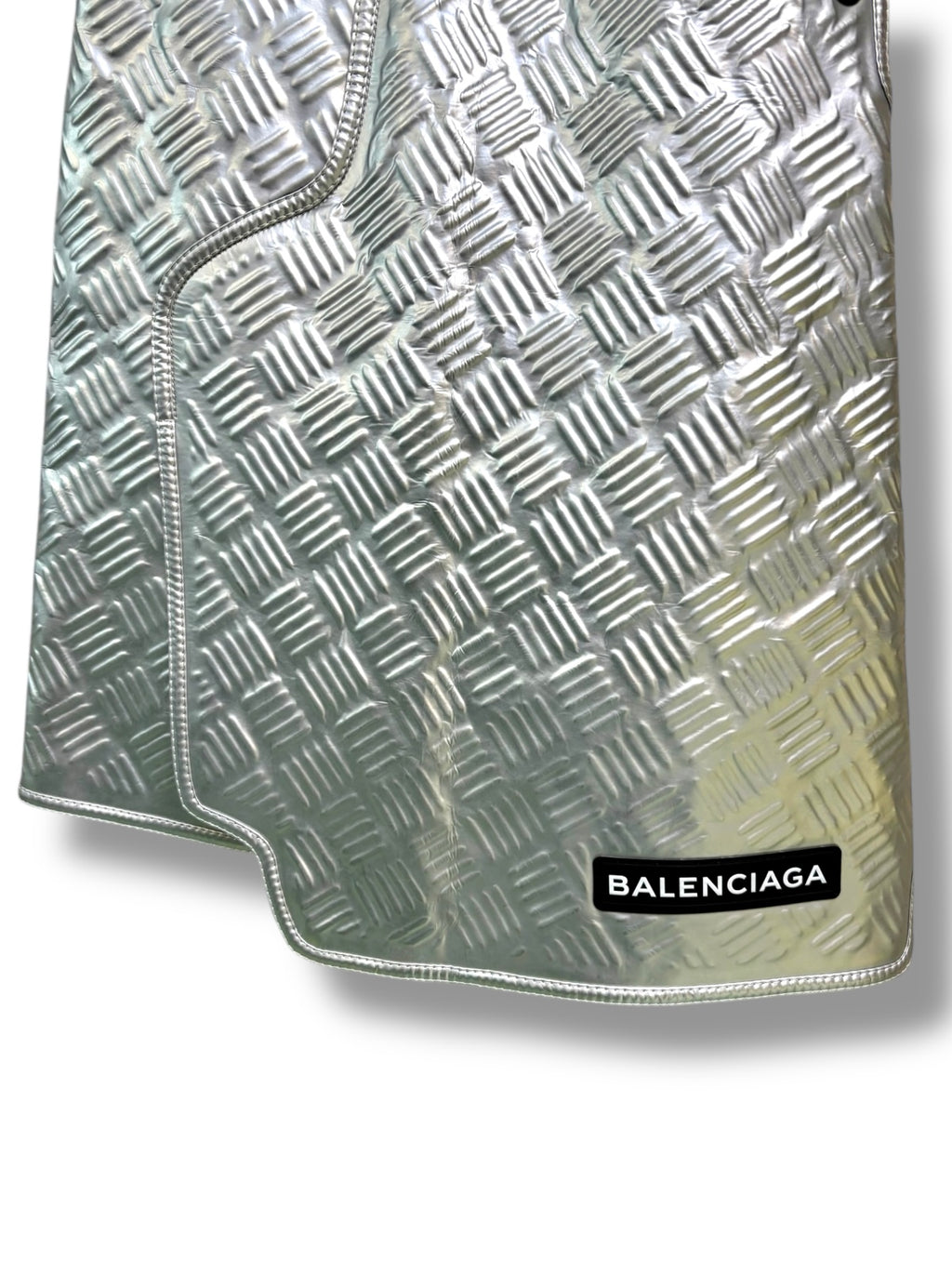 2017 Balenciaga Runway Leather Skirt - Size 38