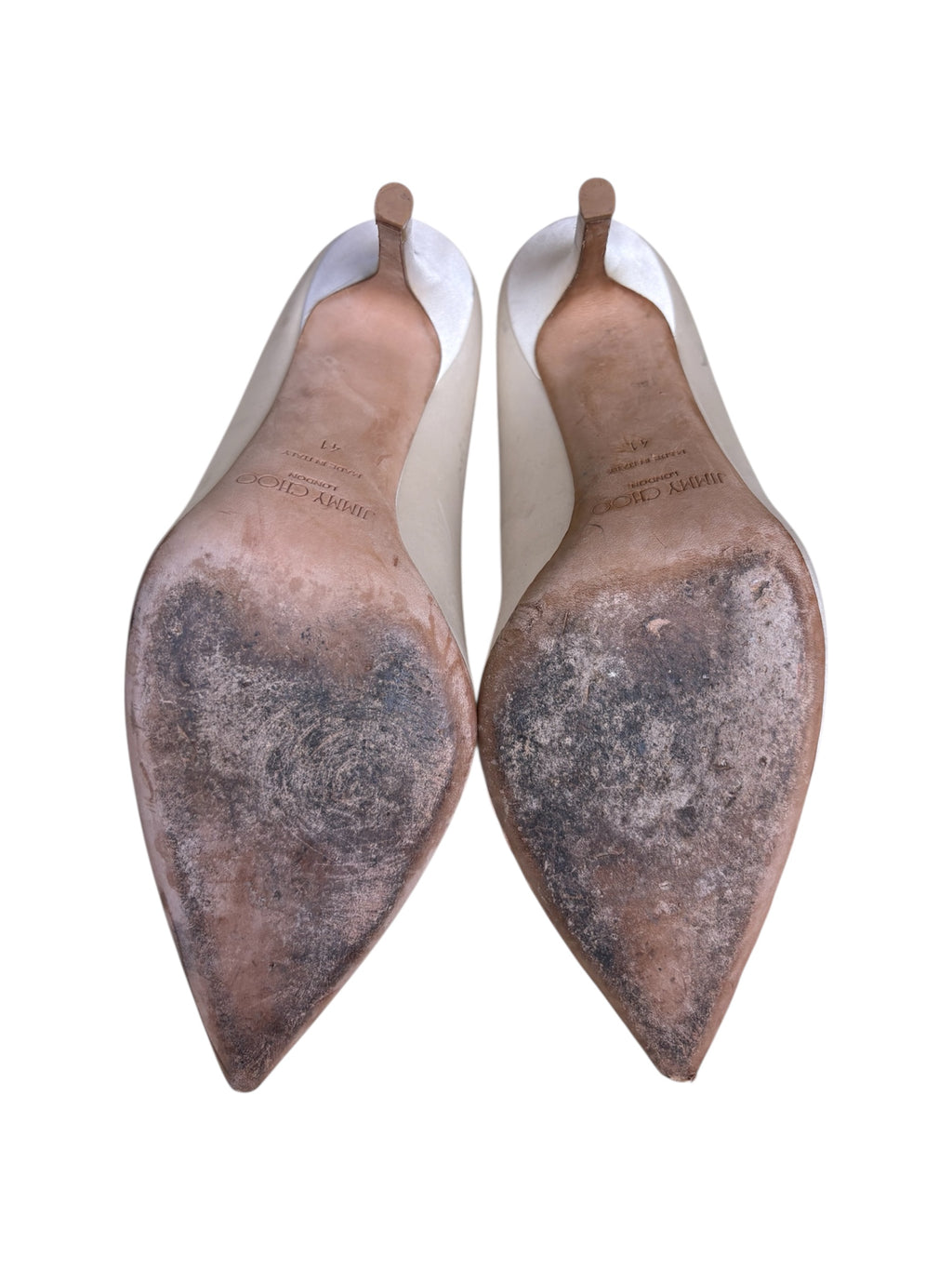 Jimmy Choo Satin Pumps - Size 41 - Good Condition
