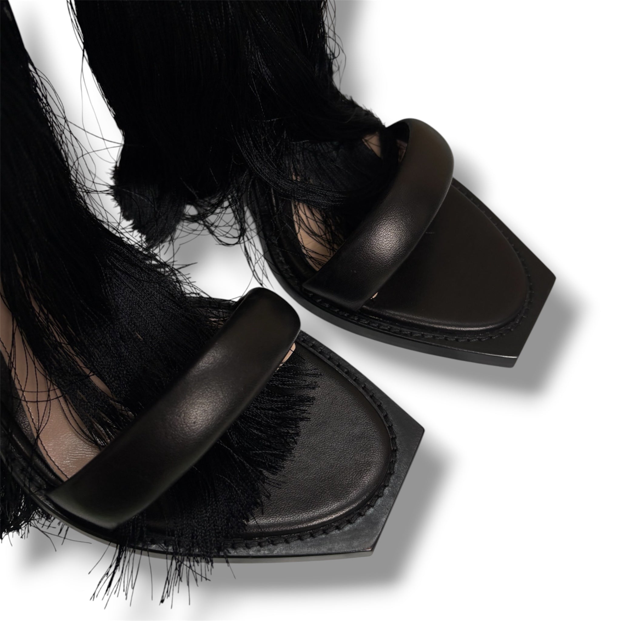 Alexander McQueen Fringed Stiletto - Size 41 - Never Worn