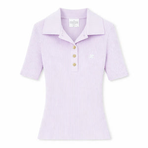 Courrèges Ribbed Polo Shirt - Size M - Brand New With Tags