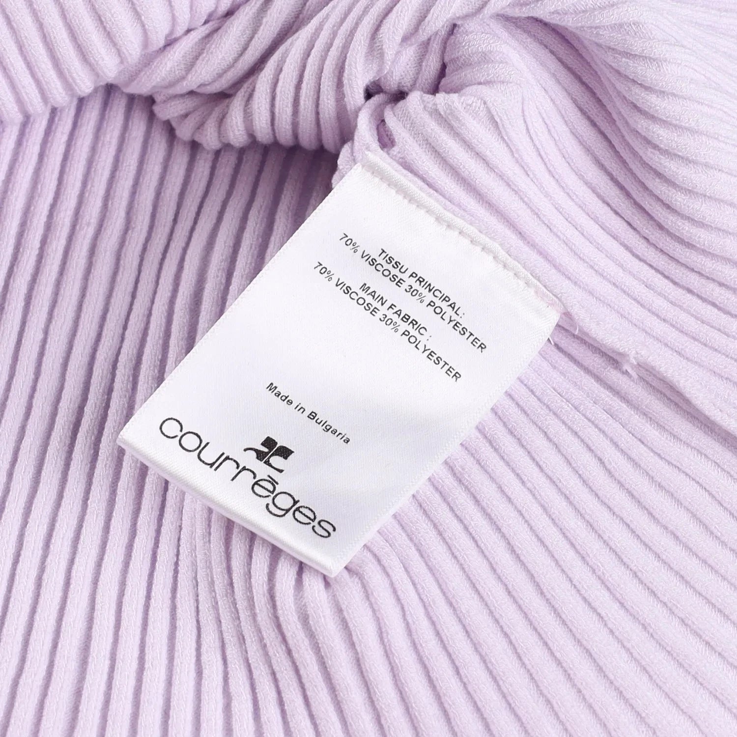 Courrèges Ribbed Polo Shirt - Size M - Brand New With Tags