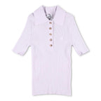 Courrèges Ribbed Polo Shirt - Size M - Brand New With Tags