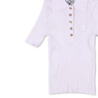 Courrèges Ribbed Polo Shirt - Size M - Brand New With Tags