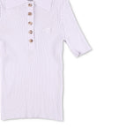 Courrèges Ribbed Polo Shirt - Size M - Brand New With Tags