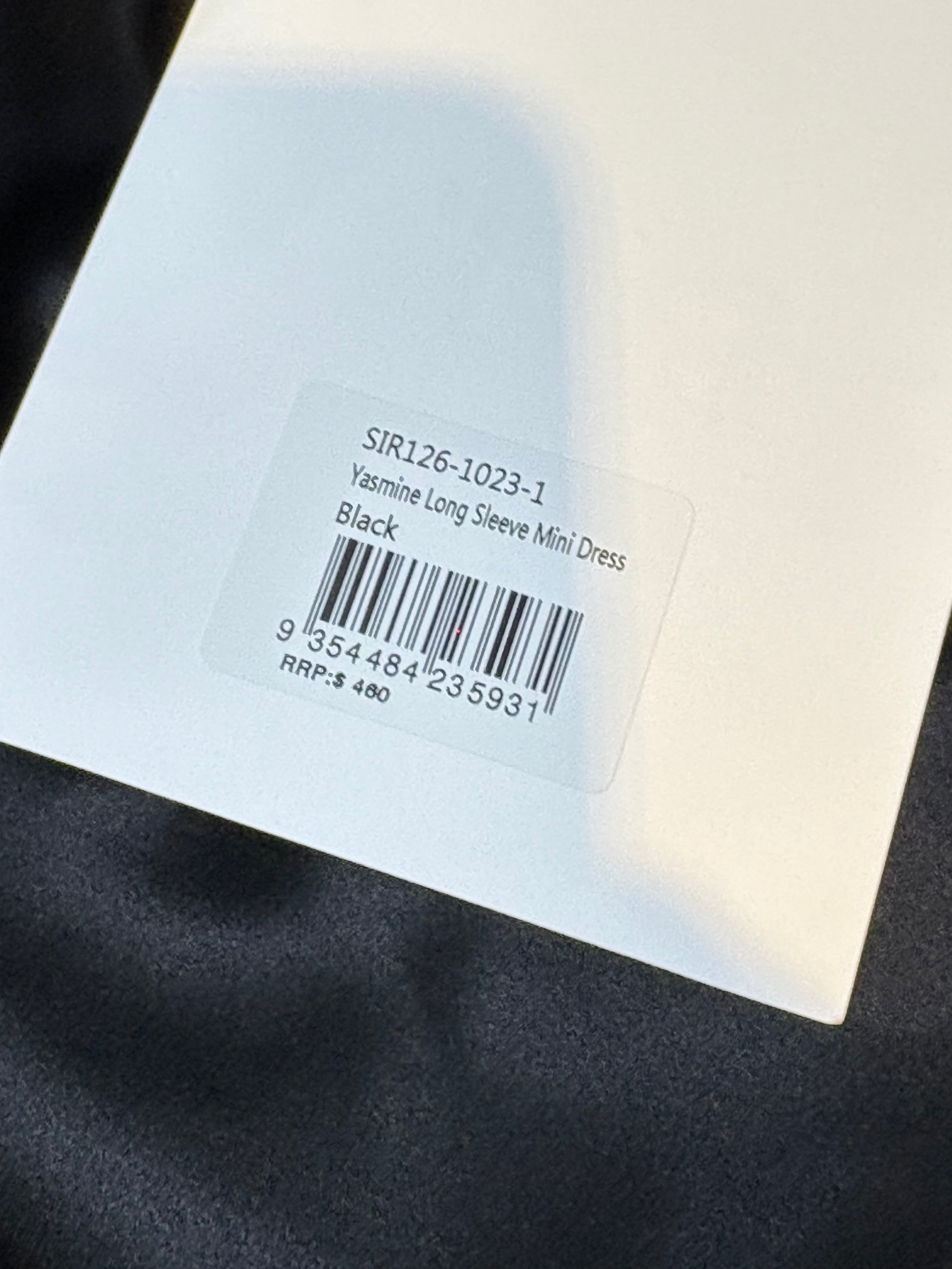 2026 SIR. Yasmine Silk Mini Dress - Size Small - Brand New With Tags