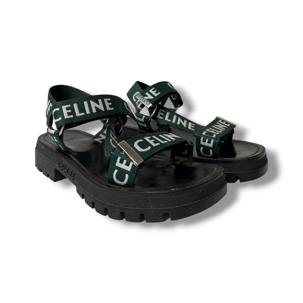2022 Celine 'Leo' Sandals - Size 39 - Very Good Condition