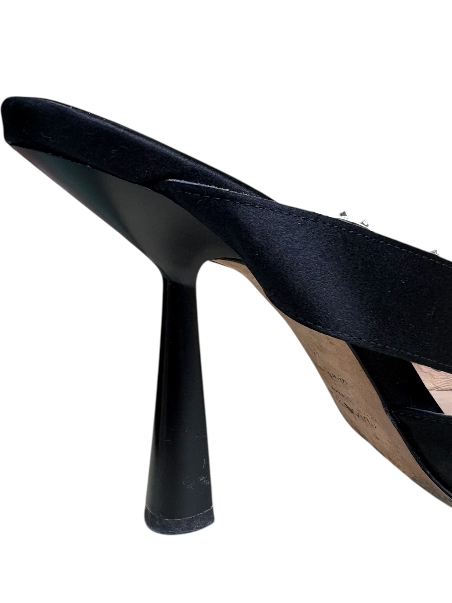 Jimmy Choo Satin Mules - Size 41 - Good Condition