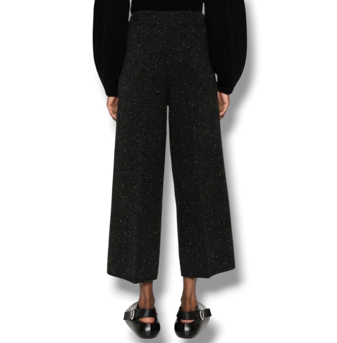 Joseph Marled Merino Wide Trousers - XS - Excellent Condition