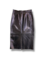 Khaite 'Mya' Patent Leather Skirt - Size 10