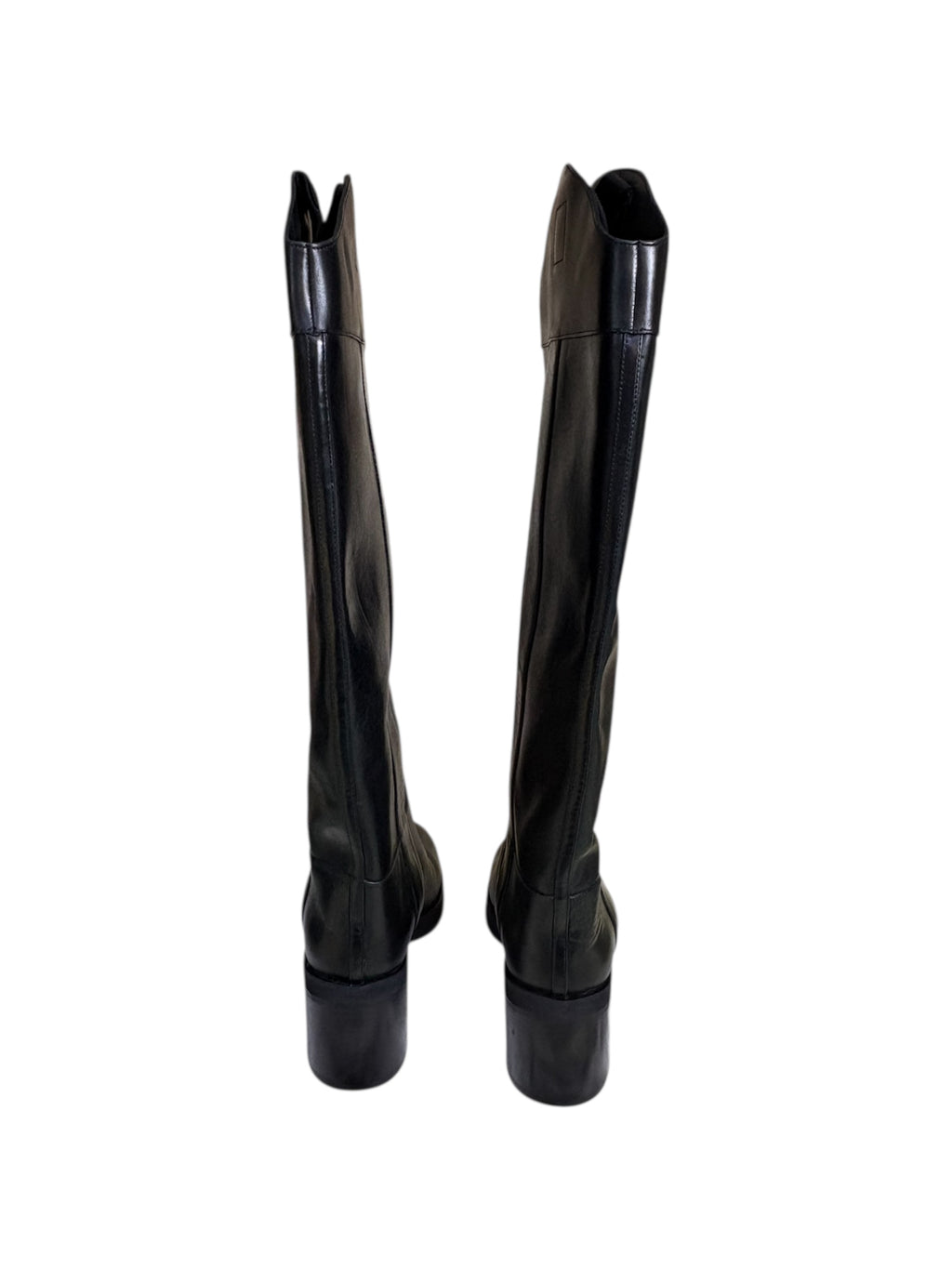 Jimmy Choo Knee High Leather Boots - Size 42