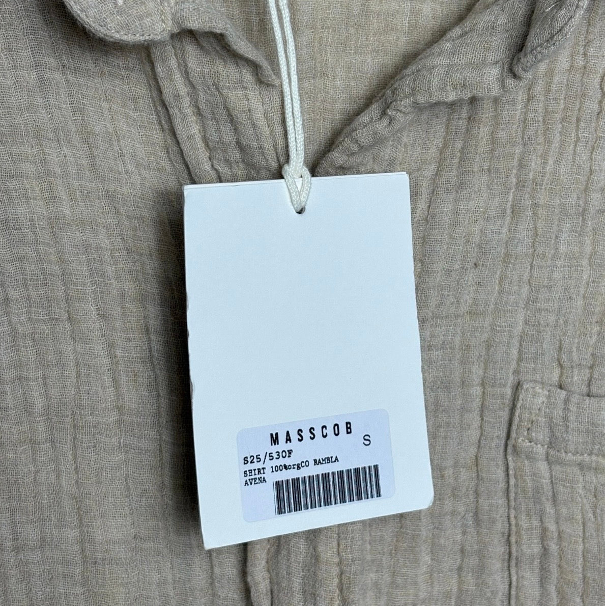Masscob 'Rambla' Shirt - Size Small - Brand New With Tags