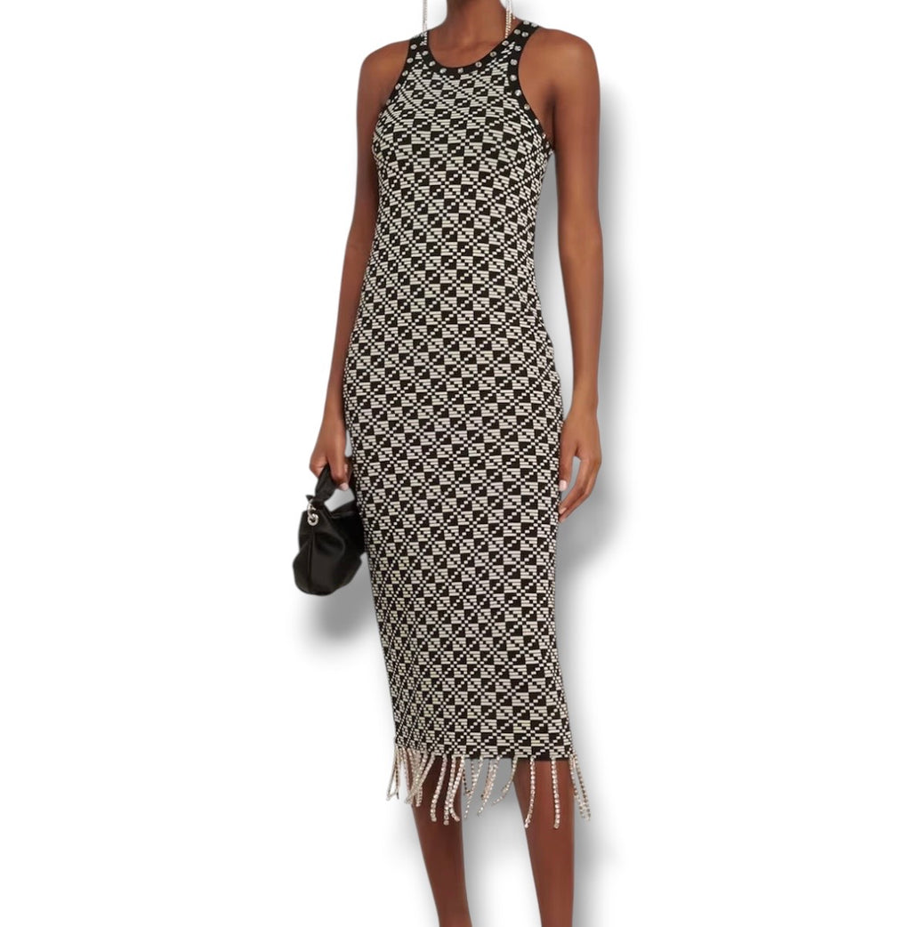 Dodo Bar Or Geometric 'Kishi' Dress - Size 8 - Very Good Condition