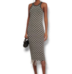 Dodo Bar Or Geometric 'Kishi' Dress - Size 8 - Very Good Condition