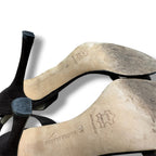 Manolo Blahnik Callasli Suede Sandal - Size 39 - Very Good Condition