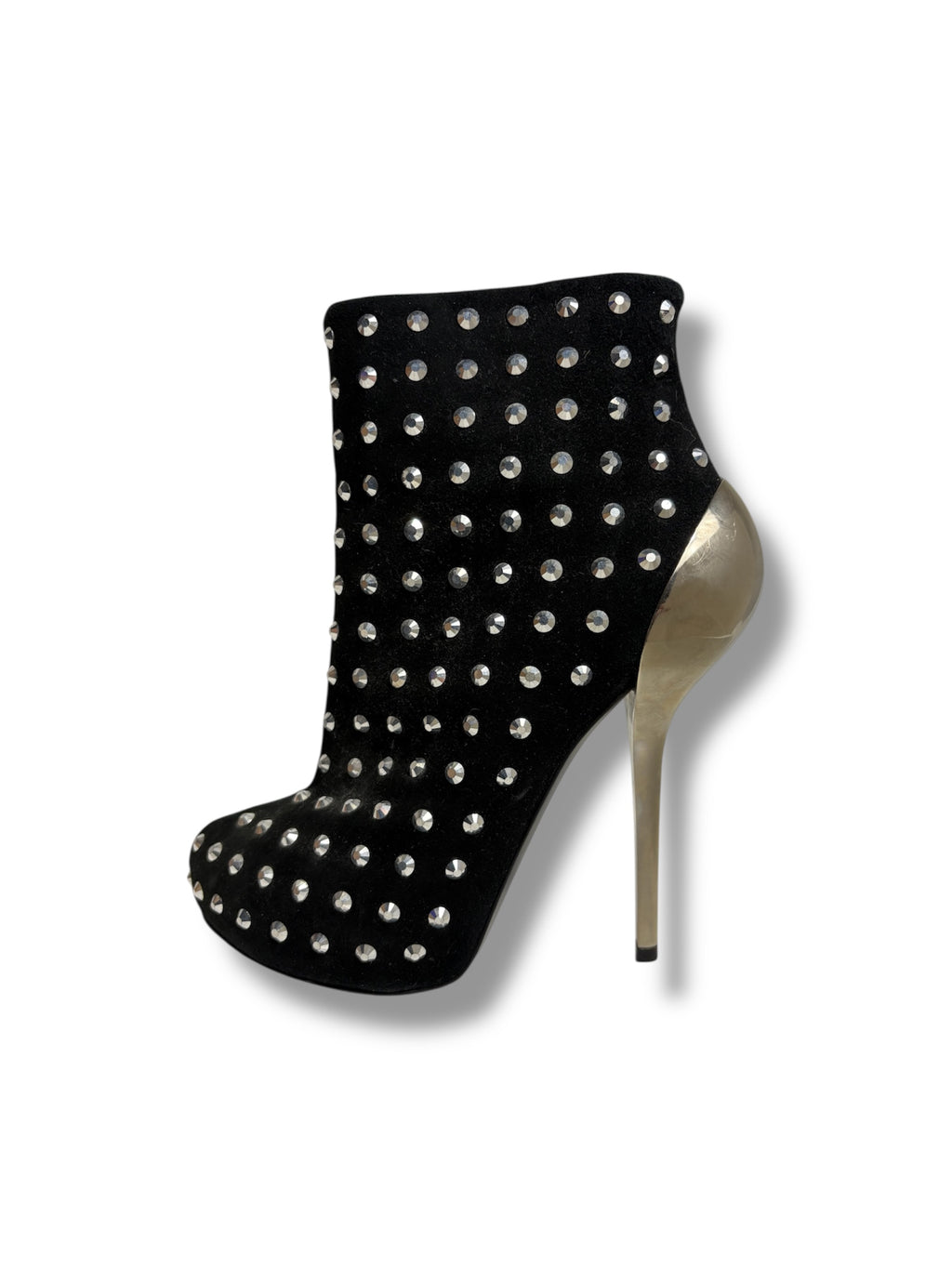 Giuseppe Zanotti Suede Platform Boots - Size 37 - Very Good Condition