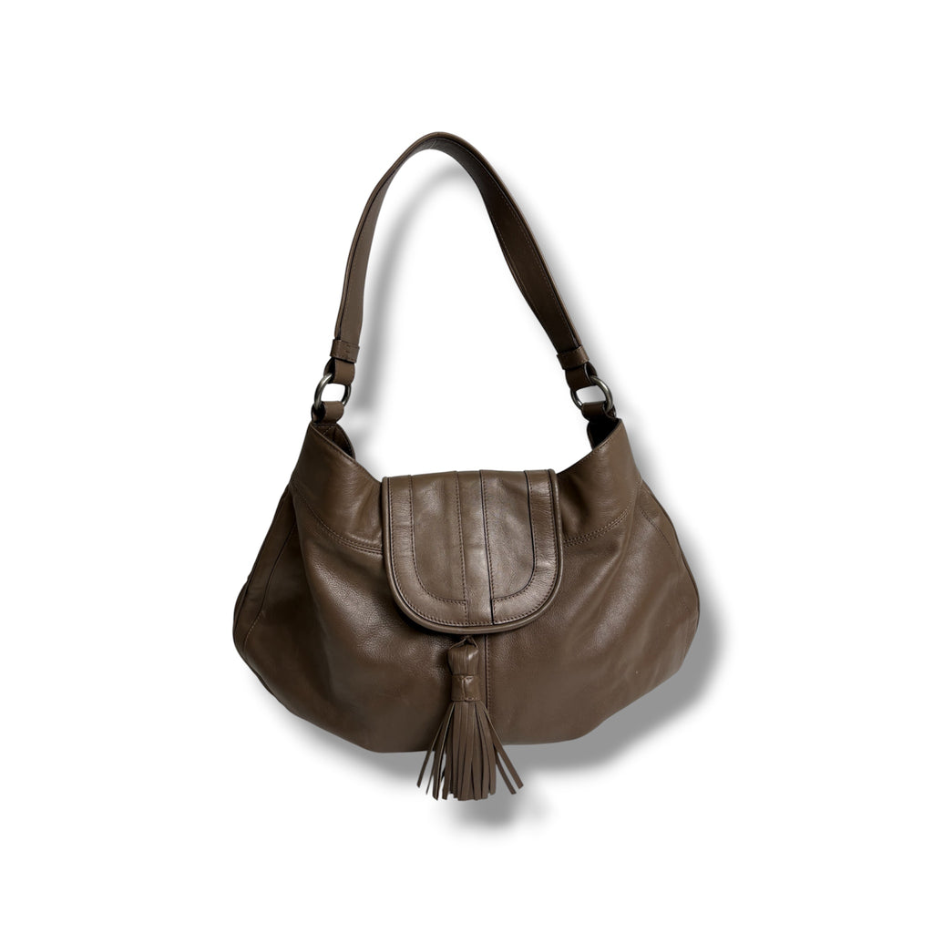 Max Mara Boho Tassel Shoulder Bag - Very Good Condition