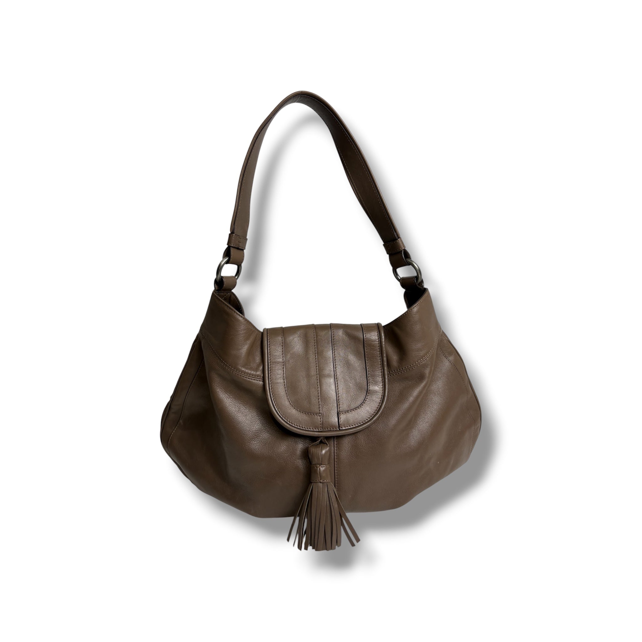 Max Mara Boho Tassel Shoulder Bag - Very Good Condition