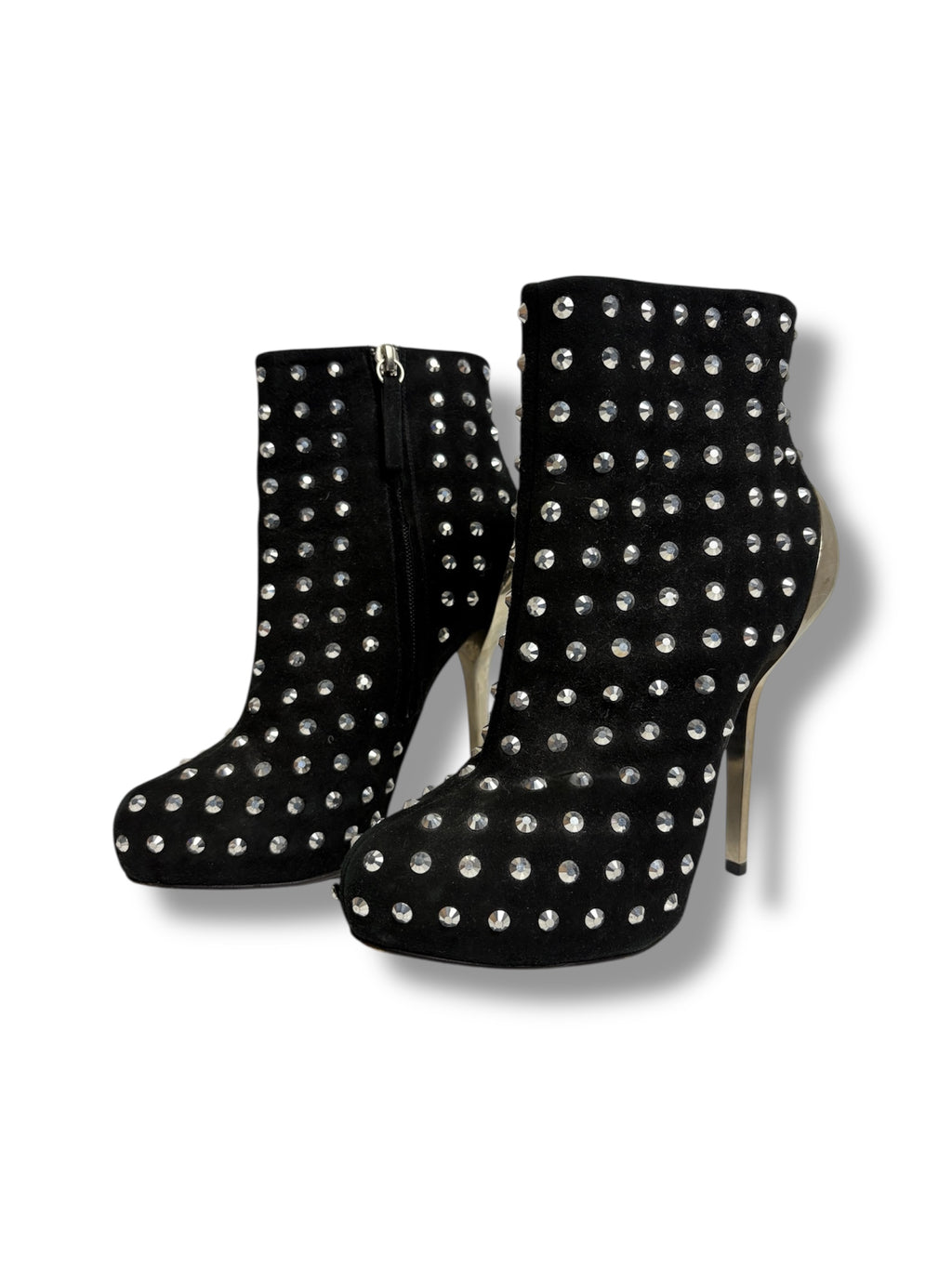 Giuseppe Zanotti Suede Platform Boots - Size 37 - Very Good Condition