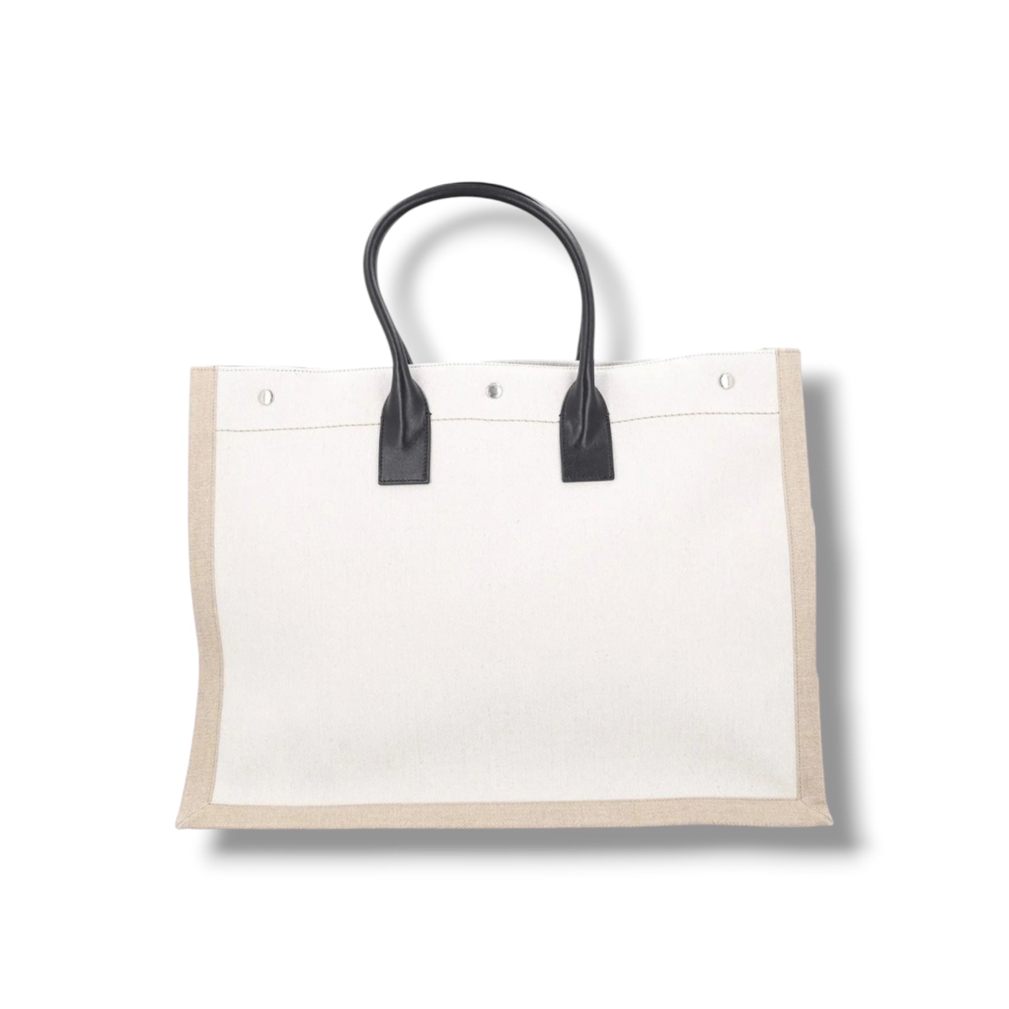 Saint Laurent Rive Gauche Canvas Large Tote - Excellent Condition