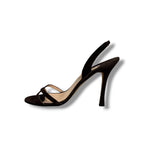 Manolo Blahnik Callasli Suede Sandal - Size 39 - Very Good Condition