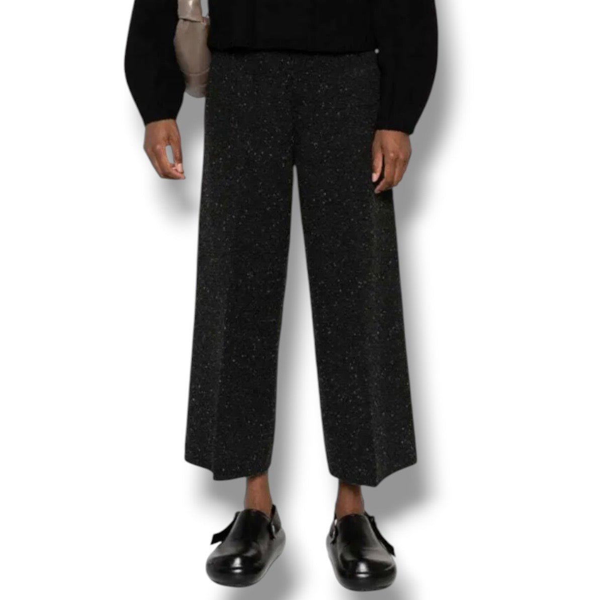 Joseph Marled Merino Wide Trousers - XS - Excellent Condition