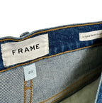 Frame Le Sylvie Slender Straight Jeans - Size 23 - Excellent Condition