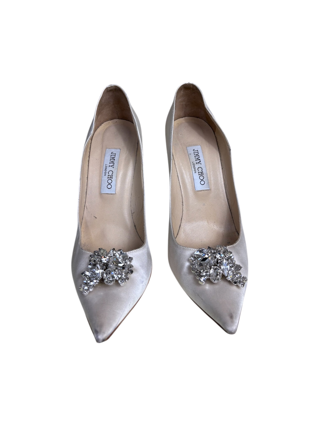 Jimmy Choo Satin Pumps - Size 41 - Good Condition
