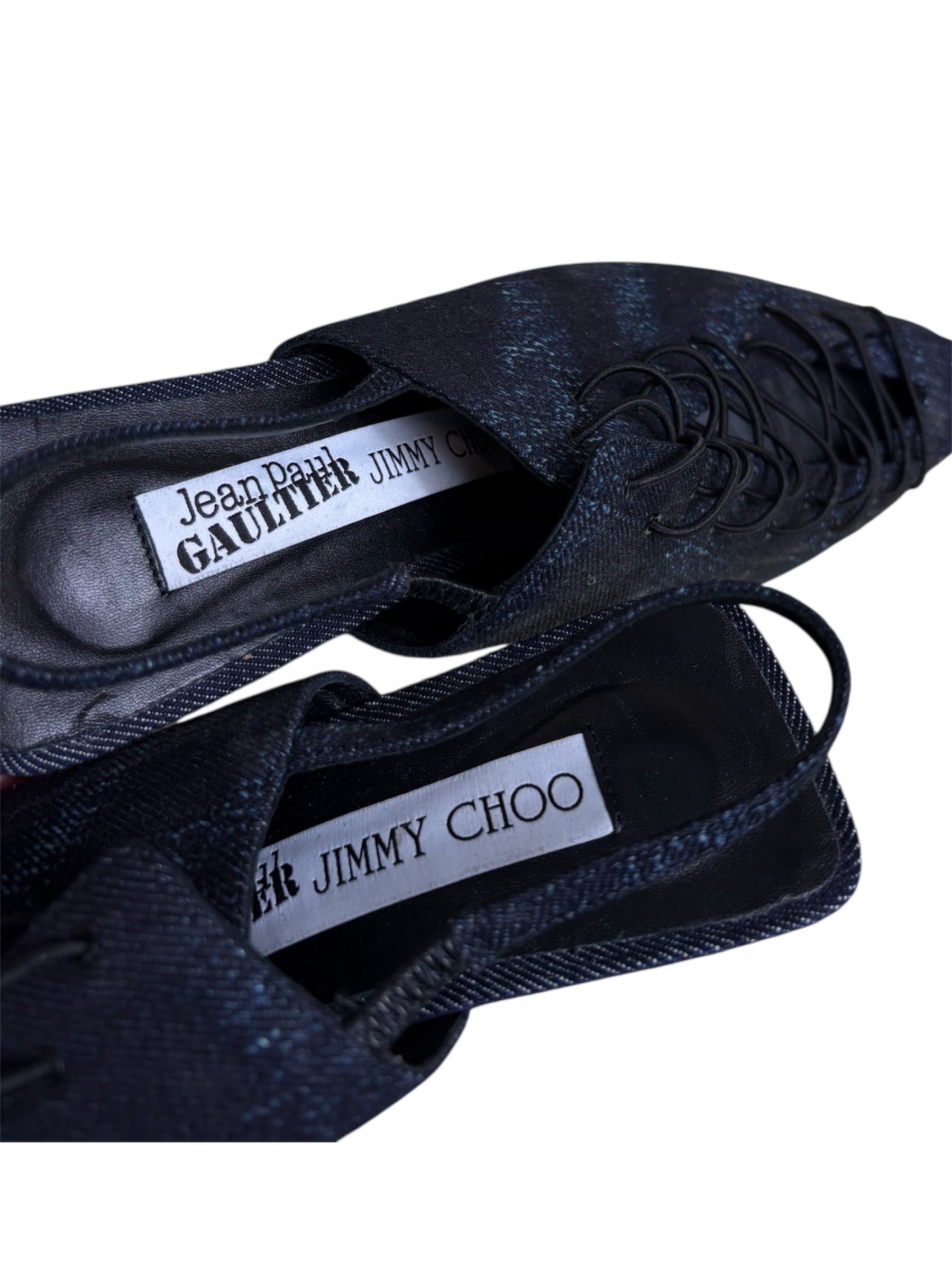 Jimmy Choo x JPG Slingback Heels - Size 41