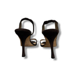 Manolo Blahnik Callasli Suede Sandal - Size 39 - Very Good Condition