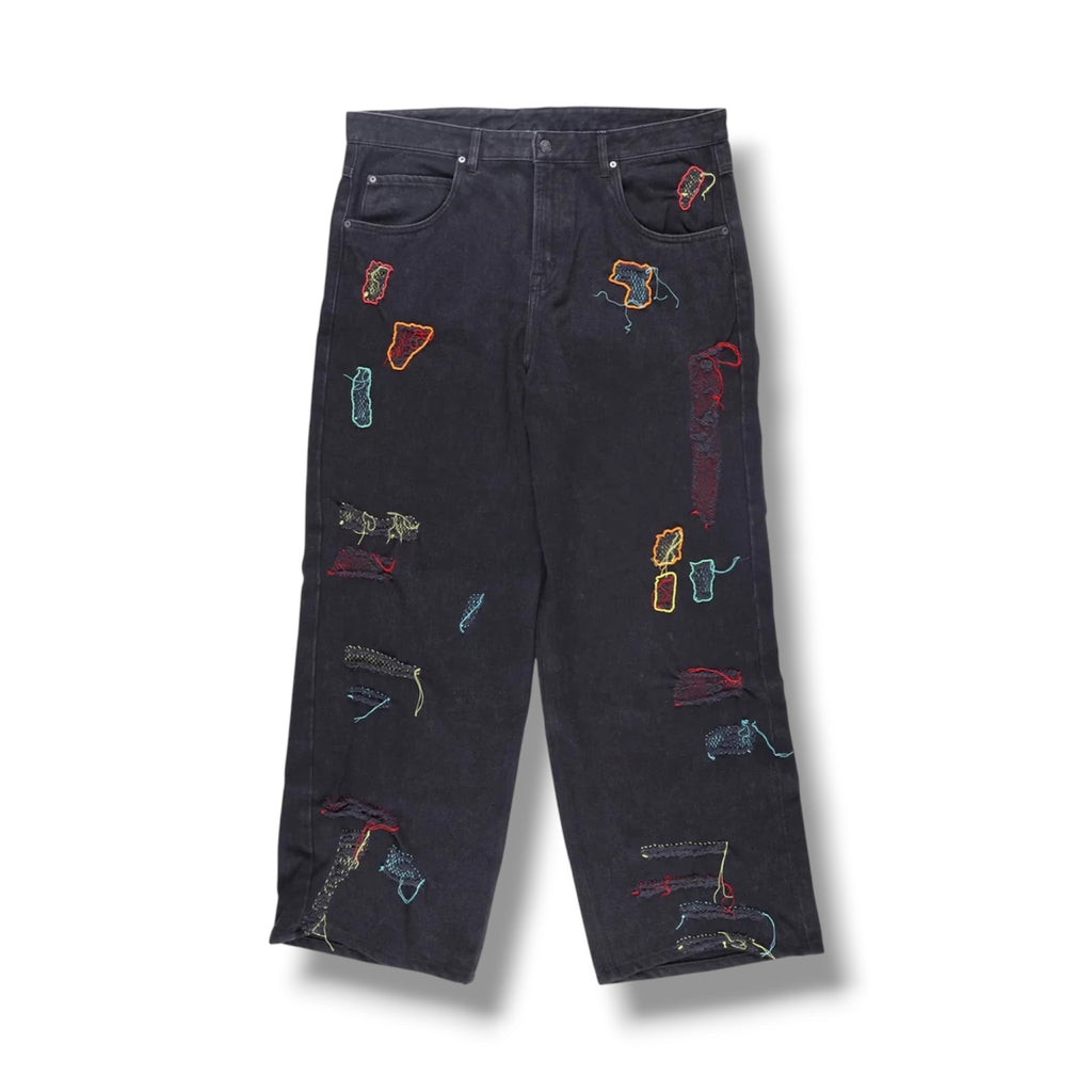 Glass Cypress Mens Reconstructed Shredded Jeans - Size 36 - Brand New With Tags