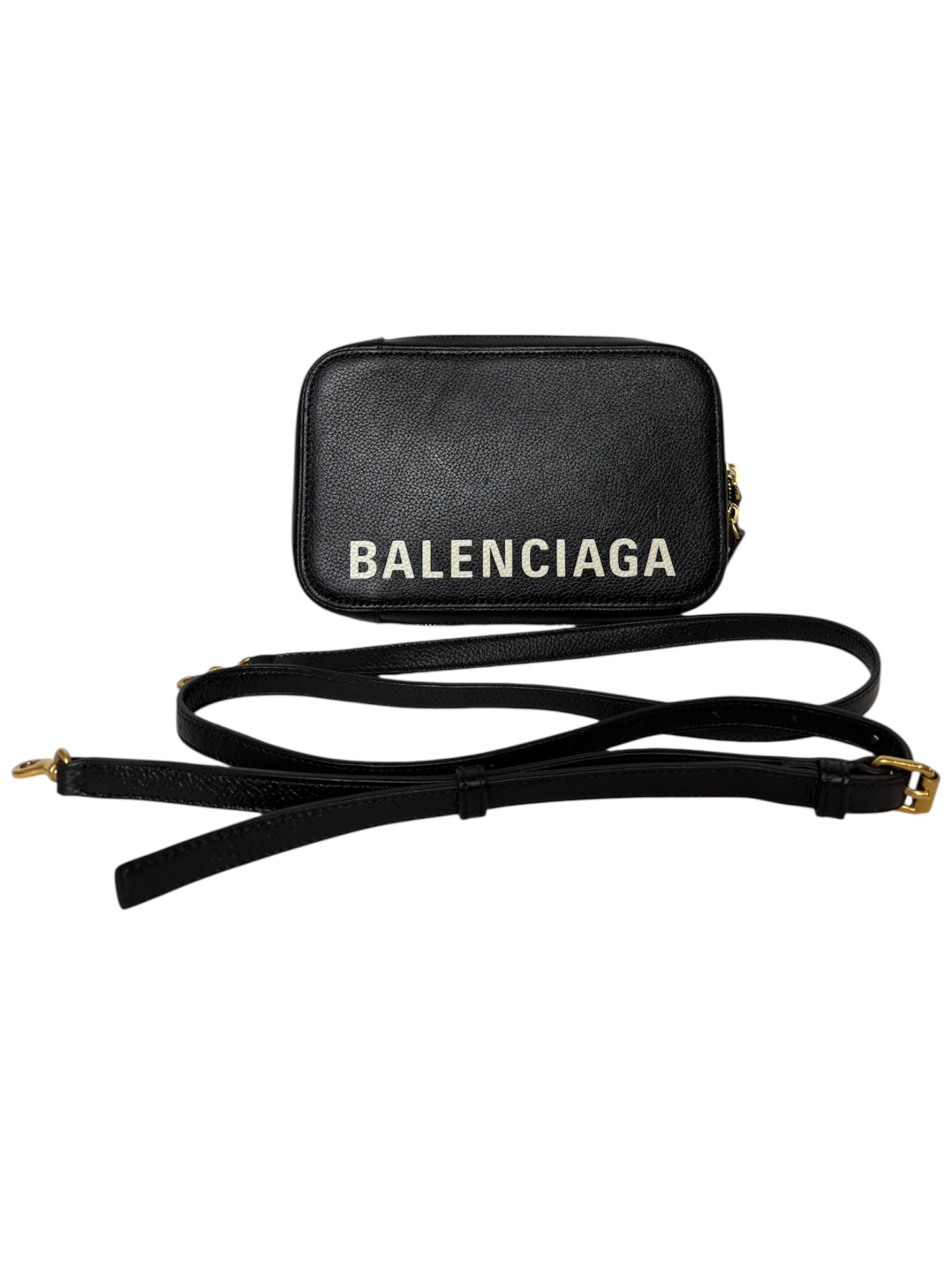 Balenciaga Leather 'Cash Zip Phone Holder' Bag