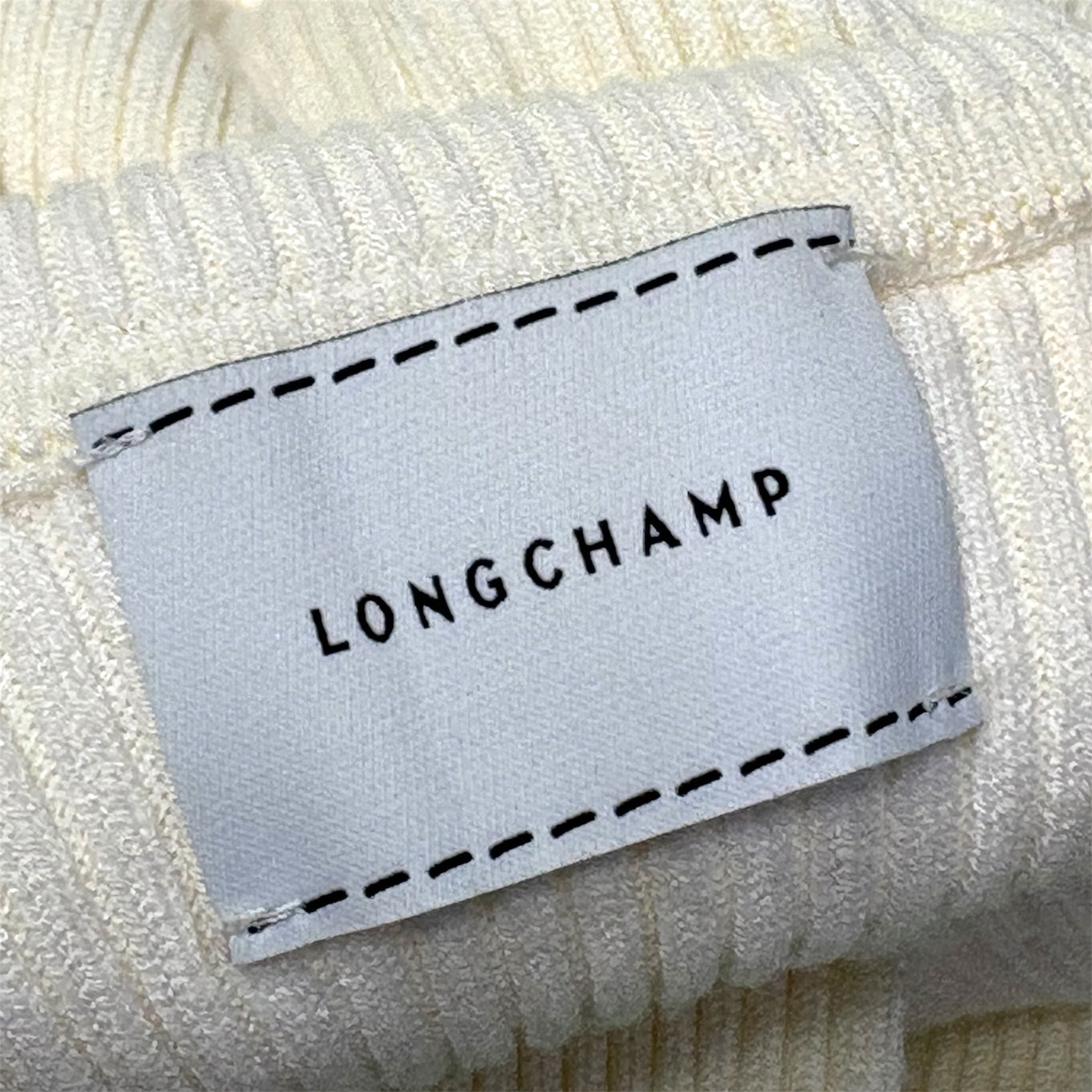 Longchamp High Collar Fitted Knit - Size Small - Very Good Condition