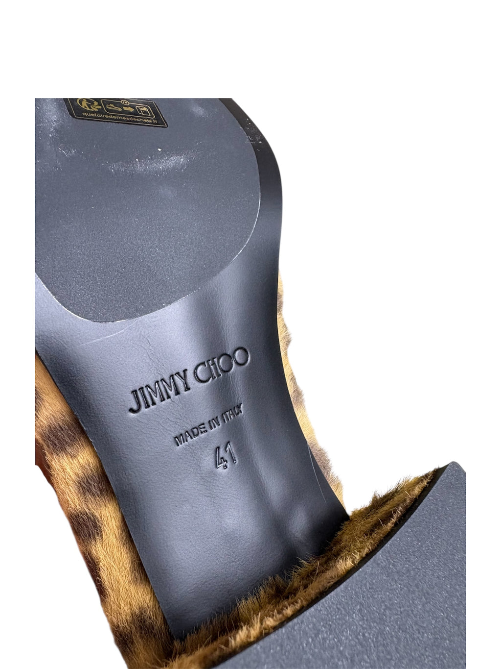 Jimmy Choo Leopard Print Pumps - Size 41